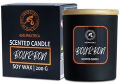 Свічка ароматична «Bourbon» 200 г Ароматика