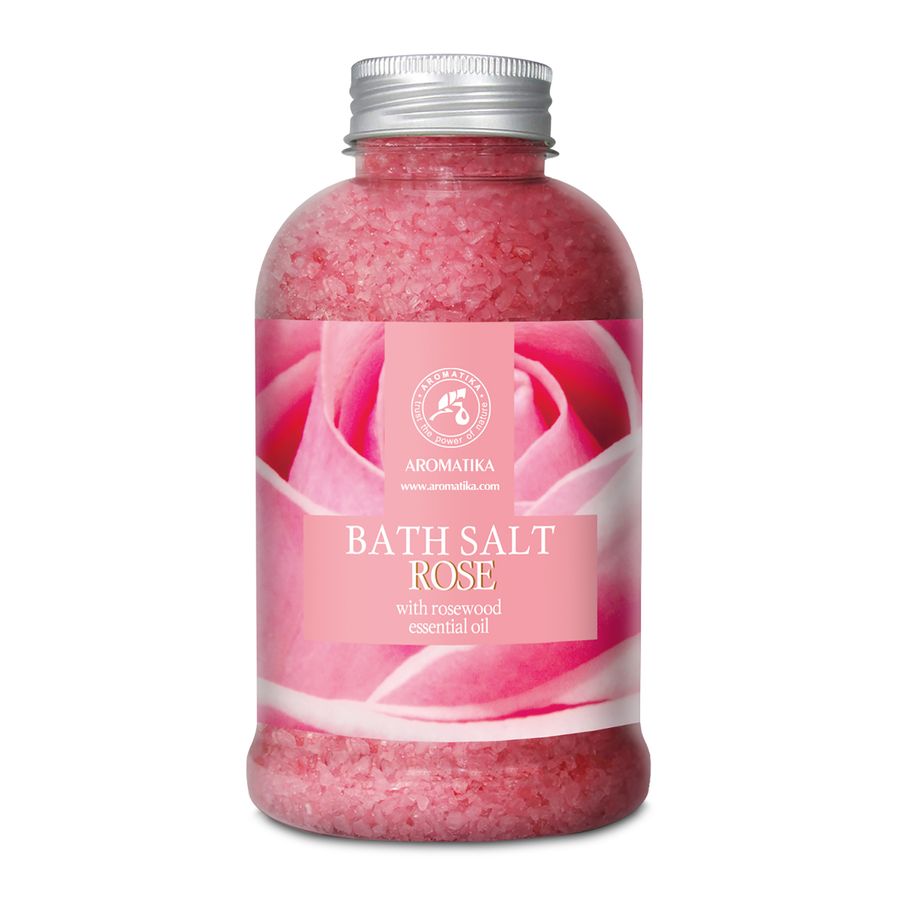 Соль для ванн «Роза» 600 г Ароматика