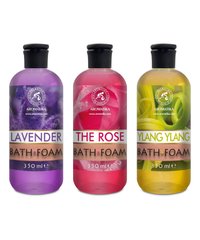 Набор пен для ванн «Ylang-ylang», «Lavender», «The Rose» 3 шт x 350 мл Ароматика