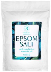 Соль Эпсома (английская) с эвкалиптовым эфирным маслом 1 кг Ароматика