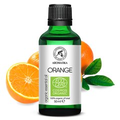 Ефірна олія органічна ECOCERT апельсинова 50 мл Ароматика