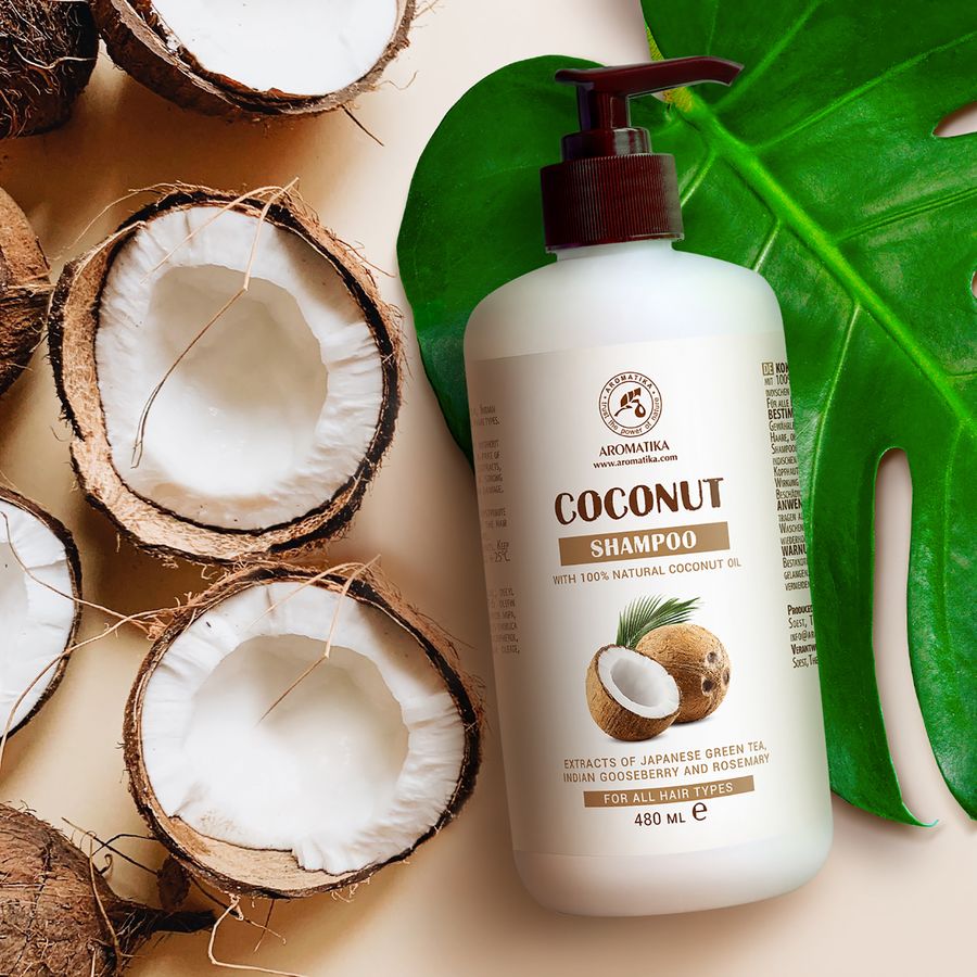 Шампунь «Coconut» для всіх типів волосся 480 мл Ароматика