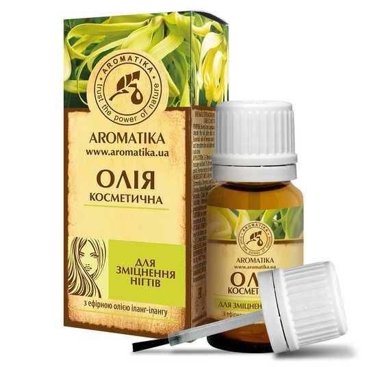 Олія косметична для зміцнення нігтів 10 мл Ароматика - Ароматика