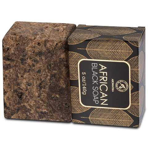 Африканское черное мыло (Nubian Heritage, African Black Soap Bar), 141 г.