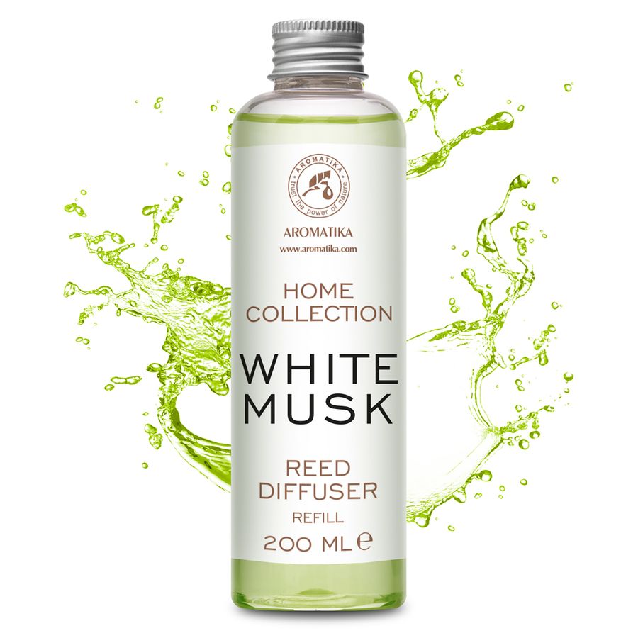 Запасной блок для аромадиффузора «White musk» 200 мл Ароматика